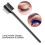 Double-Head Eyelash Brush Steel/Wood Handle 5