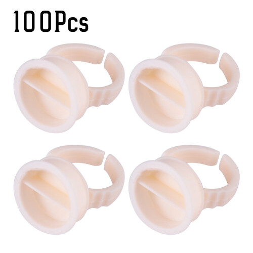 100st Silicone Semi-Permanente Inkt Cup
