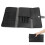 (Black) Multi-Function Hair Comb Scissors & Clips 5