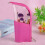 Wasserdichte Make-up-Pinsel-Tasche (Rosarot) 5