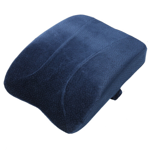 Cuscino Lombo Spesso per Schiena Auto Ufficio Blu 1