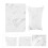 Opvouwbare PU Nagelkunst Kussen (Wit) 4