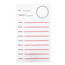 Oversized Silicone Pad voor Wimpers