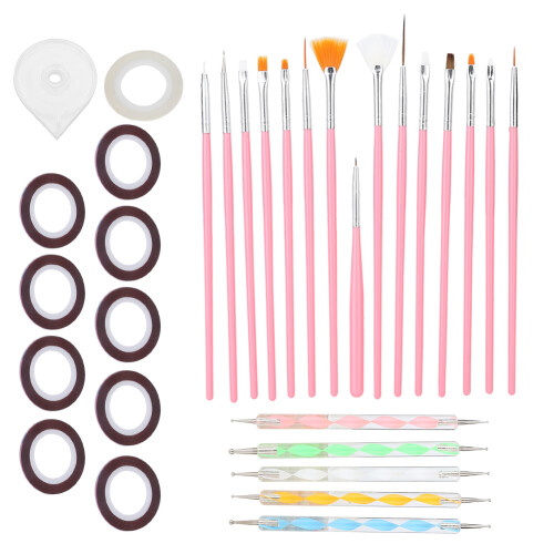 Nail Art Pinselset Maniküre Dotting Pen 1