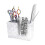 Hairdressing Tools Storage Box Scissors Comb Organizer White 5