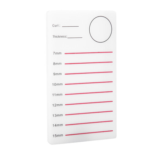 Oversized Silicone Pad voor Wimpers 1