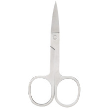 Stainless Steel Eyelash Trimmer Scissors for Eyebrows Beard