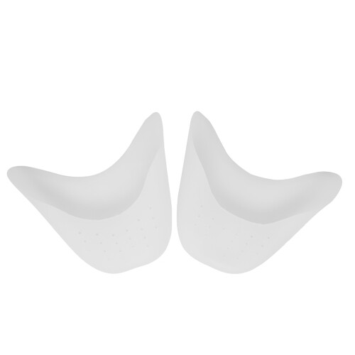 Inserti Silicone Punta Scarpa Ballo Protettori Dita Bianchi 1