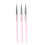3x Pink UV Gel Dotting & Liner Brush Set 1