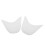 Inserti Silicone Punta Scarpa Ballo Protettori Dita Bianchi 4