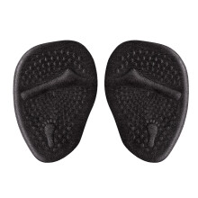 Zwarte suède antislip voetpad (2 paar)