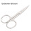 Stainless Steel Eyelash Trimmer Scissors for Eyebrows Beard 5