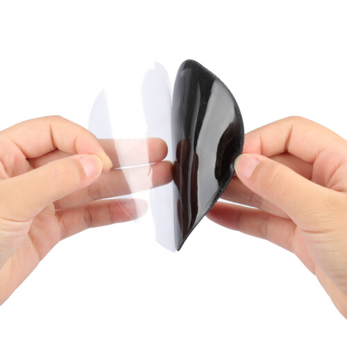 Zwarte suède antislip voetpad (2 paar) 2