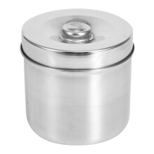 (12cm / 4.7in) 12cm Stainless Steel Ointment Jar