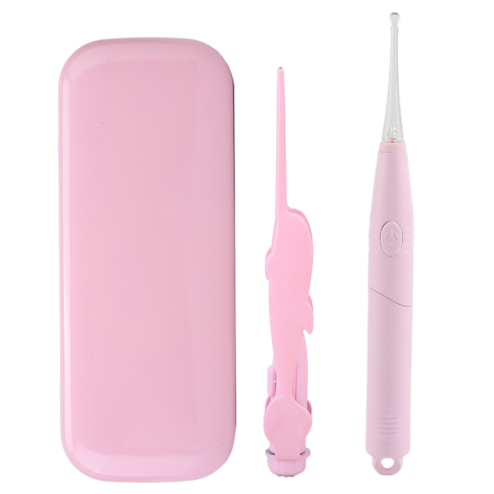 Led Luminous Children Earpick Earwax Remover Tweezers Unisex Kids Light