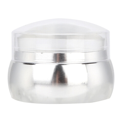 Siliconen nail art stamper set zilver 1
