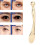 Zinklegering gezichtsmaske massage stick 4