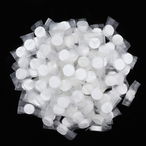 100x Compressed Make-up Towels Travel 1