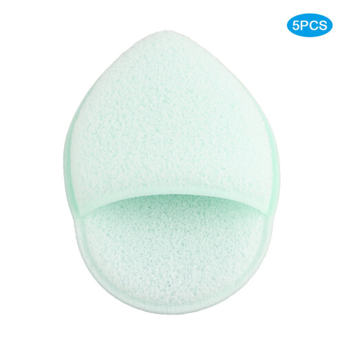 (Green) 5st hydrofiele make-up reinigingspad
