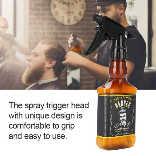 300ml Nachfüllbare Friseur-Sprayflasche Braun 2