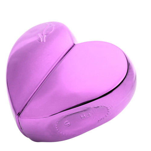 25ml Heart Shaped Refillable Perfume Atomizer Purple 1