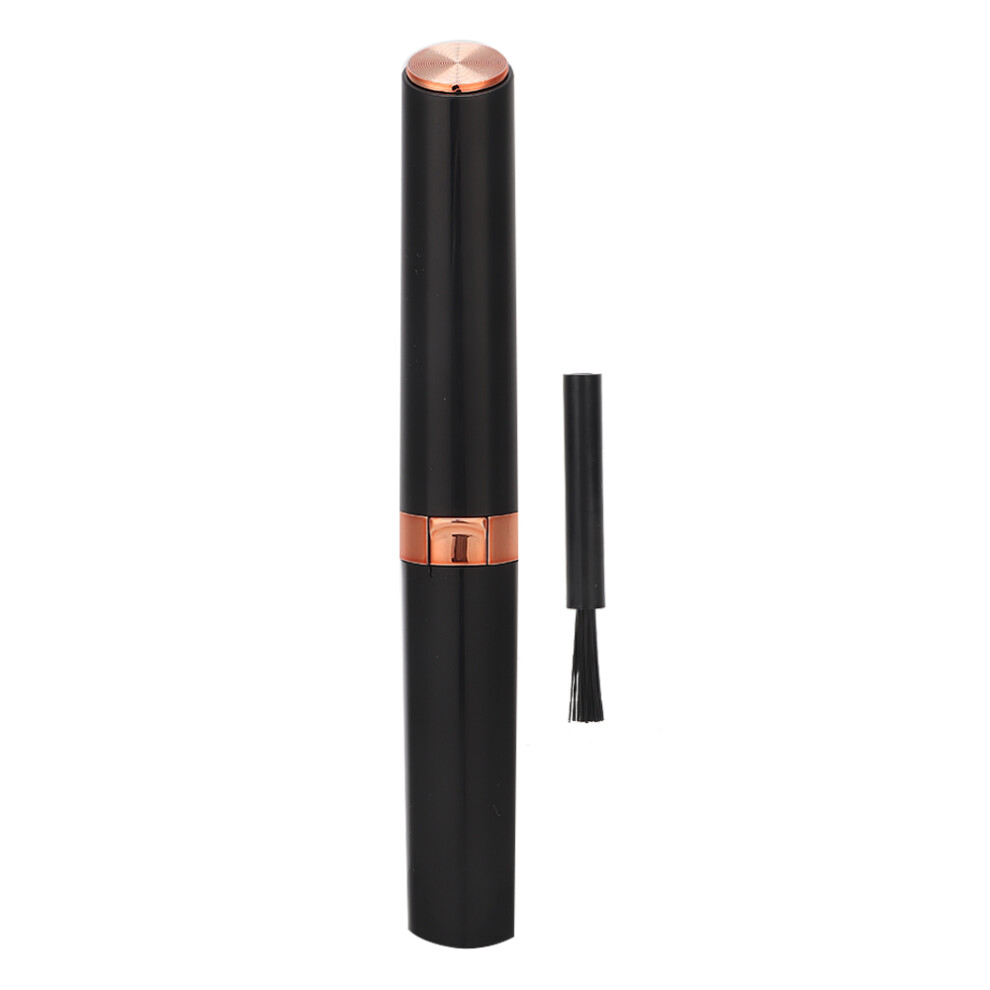 Black (Black) Electric Nose Hair Shaver Beard Eyebrow Trimmer