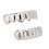 (Silver) Denti luccicanti accessorio hip hop per Halloween 5