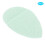 (Green) 5st hydrofiele make-up reinigingspad 2