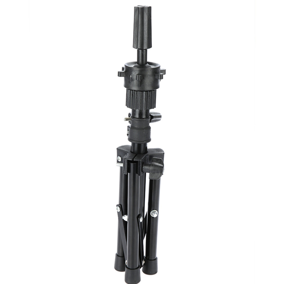 Hairdressing Training Head Holder Salon Mannequin Tripod Stand Black 461605163987