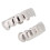 (Silver) Denti luccicanti accessorio hip hop per Halloween 3