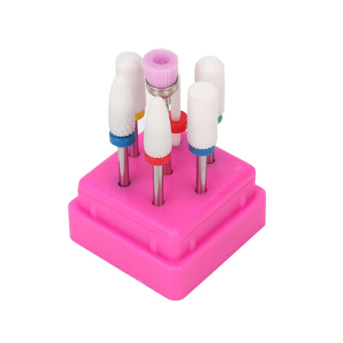 7-teiliges Nageldriller-Set Metall Typ B 2