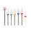 7-teiliges Nageldriller-Set Metall Typ B 4