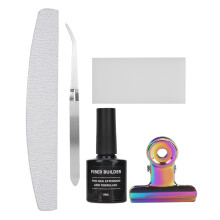 Nagelfeile Seidenfaser-Gel mit Pinzette