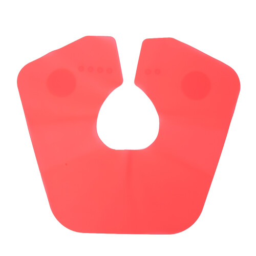 (L Red) Professionele siliconen kapschort zwart 1