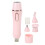 Rasoio Elettrico 4in1 Depilatore Rosa USB 5