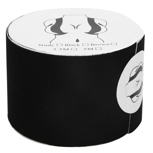 (Black) Brustliftband Push-Up Nippelabdeckung elastisch