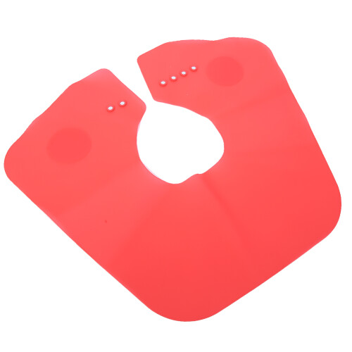 (L Red) Professionele siliconen kapschort zwart 2