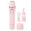 Rasoio Elettrico 4in1 Depilatore Rosa USB 2