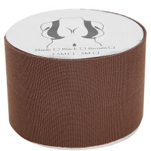 (Brown) Push Up Breast Lift Tape with Nipple Cover
