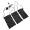 3-in-1 Electric Heating Pad 3-Gear Temp Control 3