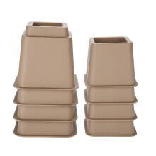 Verstelbare Meubelverhogers Bed Stoel Bank 4x5&4x3 Bruin
