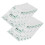 (2#) Mini Borsa Trasparente Impermeabile Cosmetica con Cerniera 4