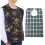 Adult Waterproof Mealtime Bib Double Layer Blue 2