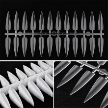240pcs/set Nail Art Polish Swatches Gel Board Display Card Transparent
