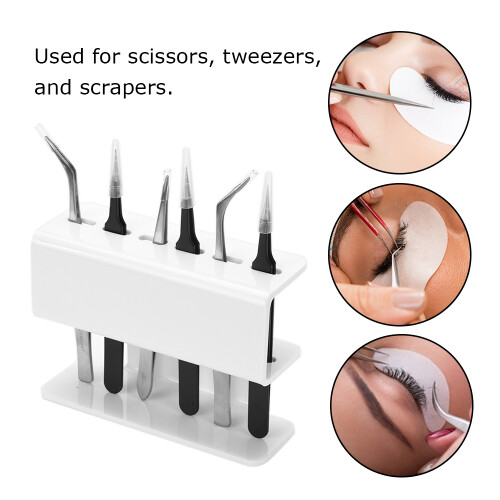 Acrylic Tweezer Holder Stand for Eyelash Extensions 2