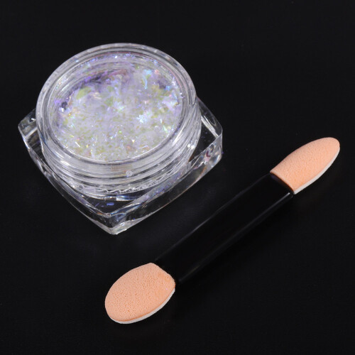Nagellack-Spiegel-Pulver Chrom-Glitzer 10 2