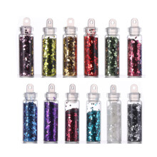 Glitter Mix Kleur DIY Nagelkunst Stickers Pailletten Lak 6#