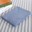 Copertura Lettino Massaggio SPA Cotone Foro Viso Blu Navy 2