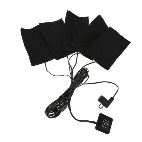 USB Electric Clothes Heater Pads w/ Adjustable Temp 2