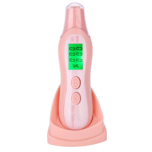 Digitales Hautanalysegerät Feuchtigkeit/Öl LCD Rosa